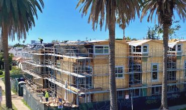 Apartment construction in L.A. is starting to mirror the downward trends of the Great Recession.
