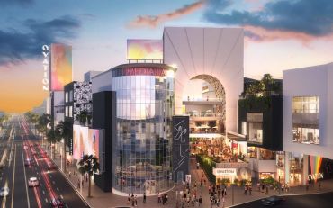 The 7.6-acre retail property will be repositioned and rebranded as Ovation Hollywood in a $100 million makeover.