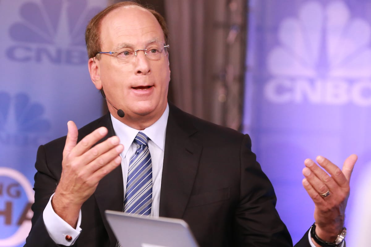 BlackRock CEO Latest Business Leader Who Doesn T See Full Return To   GettyImages 480780866 