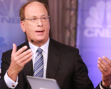 Larry Fink, founder, chairman and CEO of Blackrock.