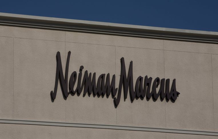 Neiman Marcus signage.