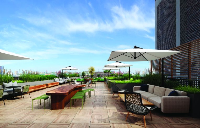 The top-floor tenants will also have access to a new roof terrace.