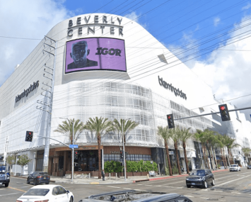 The Beverly Center in Los Angeles.