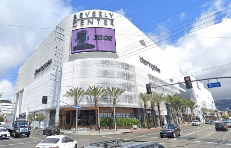 The Beverly Center in Los Angeles.