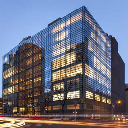 An office building in Manhattan.