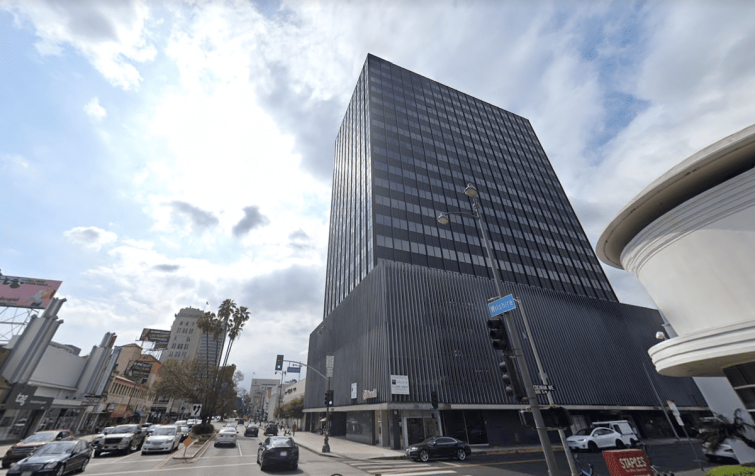 The tower includes approximately 222,000 square feet of space along Wilshire Boulevard.