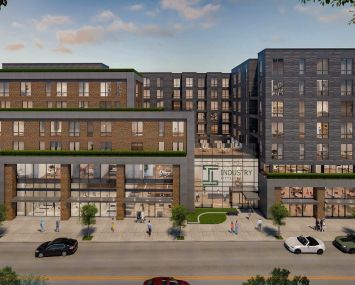 Rendering of 5803 Centre Avenue.