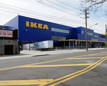 Visits to Ikea stores have surged nationwide over the past few months, with long lines of New Yorkers flocking to local stores like the Red Hook Ikea, pictured.