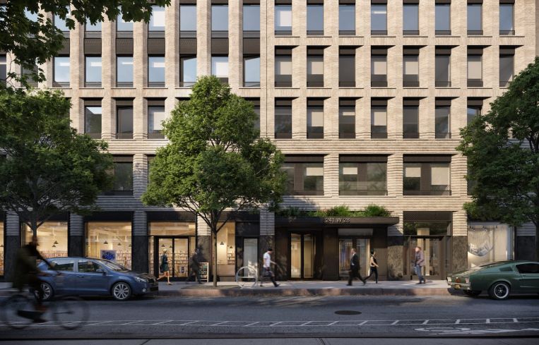 Rendering of 241 West 28th Street.