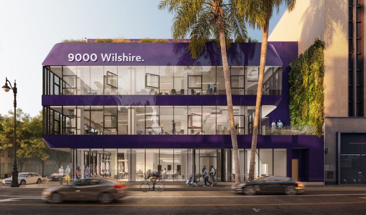 The three-story office will include 46,000 square feet at 9000 Wilshire Boulevard.
