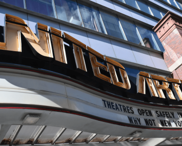 The sign above the Regal UA Court Street & RPX movie theater in New York City laments continued closures due to coronavirus on October 8. With theaters closed in New York and Los Angeles, and would-be movie goers across the country choosing to stay away, U.S. cinemas are sending out a desperate plea for help, which has so far gone unanswered by Congress and studios.