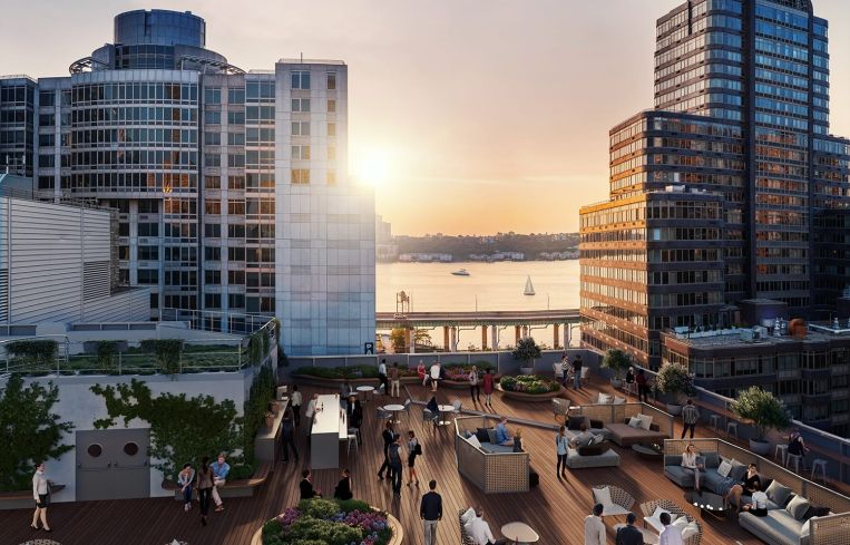 The extensive renovation will also include a roof deck.