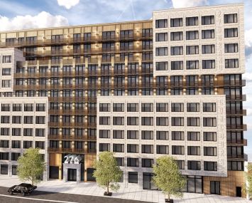 A rendering of 276 Grand Concourse.