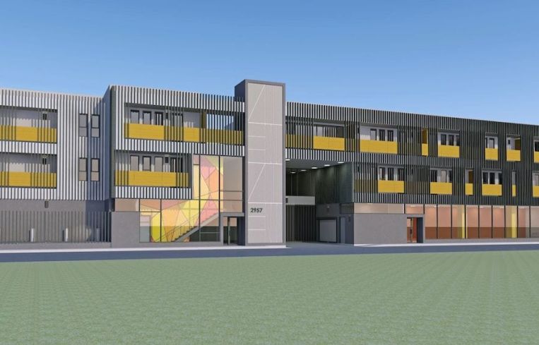 The 112-unit development is expected to be complete by the third quarter of 2022.