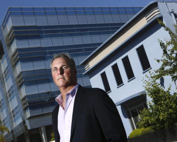 Victor J. Coleman, chairman and CEO of Hudson Pacific Properties, at Sunset Gower Studios, the former Columbia Pictures Studios in Los Angeles in 2014.