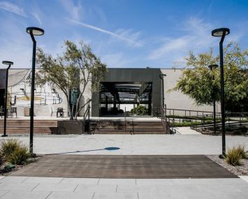 The 102,000-square-foot building at 2030 East Maple Avenue near Nash Street.