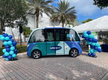 Beep shuttle in Tradition, Florida.