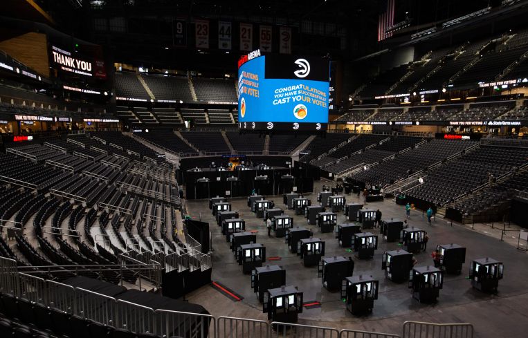 State Farm Arena.