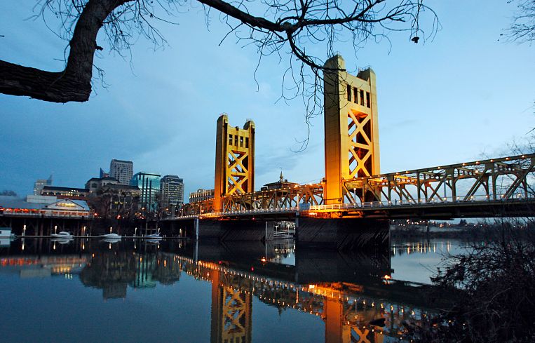 Downtown Sacramento.