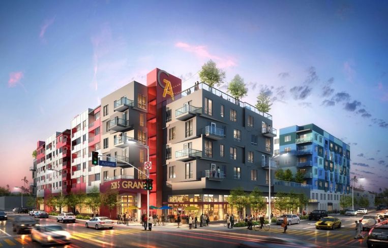 The 296-unit project, called Adams & Grand, will be at 2528 South Grand Avenue between Downtown L.A. and the University of Southern California.