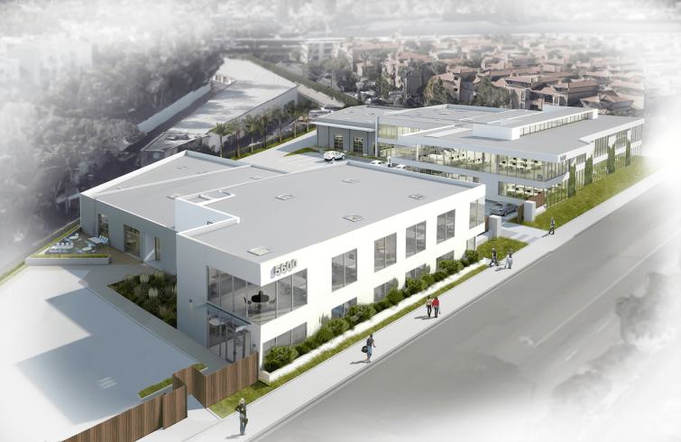 The 1.8-acre campus will feature flex space suitable for media, studio, and creative office purposes on West Centinela Avenue.