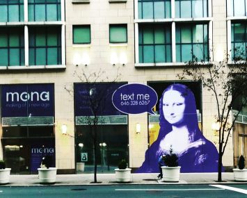 Mona signage
