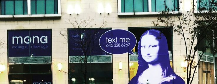 Mona signage