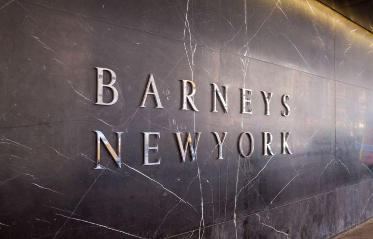 Barneys Store Sign