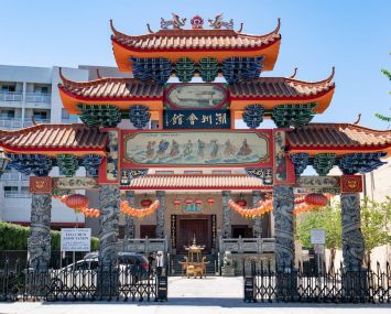 The 124-unit property is located at 636 North Hill Place in Chinatown.