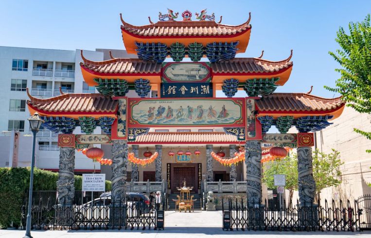 The 124-unit property is located at 636 North Hill Place in Chinatown.