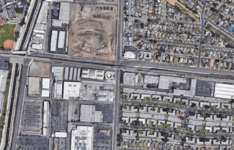 The property is located adjacent to Hayden Tract and a district of major office campuses and developments, as well as the La Cienega/Jefferson Metro station.