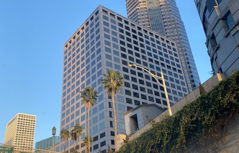 THE BUILDING ON WILSHIRE BOULEVARD Traded for $196 million. It INCLUDES MORE THAN 388,000 SQUARE FEET OF SPACE ADJACENT TO THE 110 FREEWAY IN THE HEART OF THE FINANCIAL DISTRICT.