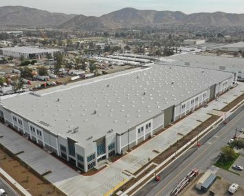 Rockefeller Group developed the property at 10965 Banana Avenue in the city of Fontana in San Bernardino County as part of a joint venture with MBK Real Estate.