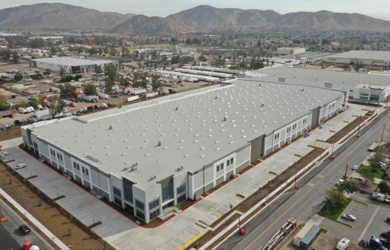 Rockefeller Group developed the property at 10965 Banana Avenue in the city of Fontana in San Bernardino County as part of a joint venture with MBK Real Estate.