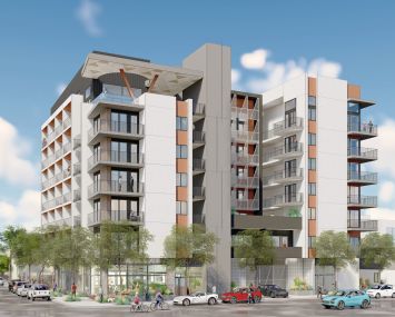 A rendering of North Park Community Center.