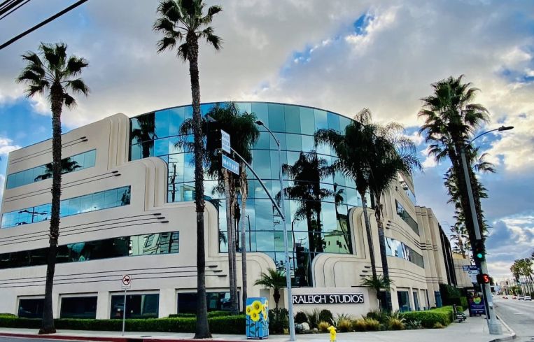 The 13 soundstages at 5300 Melrose Avenue are part of a 10-acre, 309,000-square-foot campus across the street from Paramount Pictures.