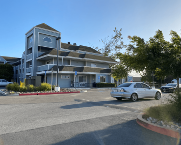 A new coronavirus homeless housing project built in Salinas, Calif. at the site of a former Good Nite Inn property. 