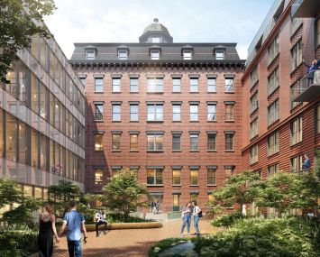 A rendering of 800 Willoughby.