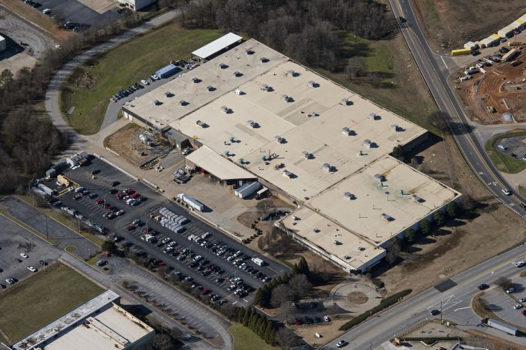 ABB Ltd.'s industrial property in Greenville, S.C. that was included in this portfolio acquisition.