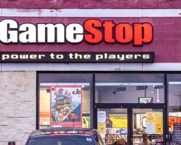 A GameStop in Athens, Ohio.