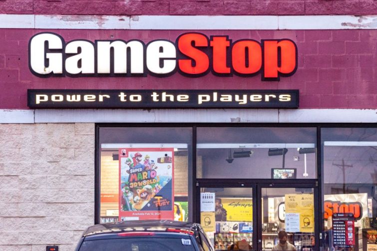 A GameStop in Athens, Ohio.