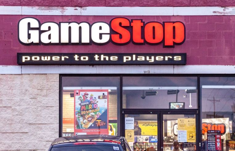 A GameStop in Athens, Ohio.