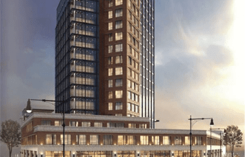 A rendering of Myrtle Point.