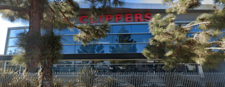 The Clippers' training facility at 6951 South Centinela Avenue in Playa Vista.