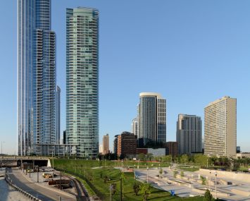 Chicago's South Loop neighborhood.