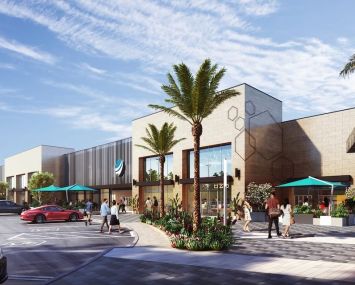 When complete, The Collection will include almost 50,000 square feet.