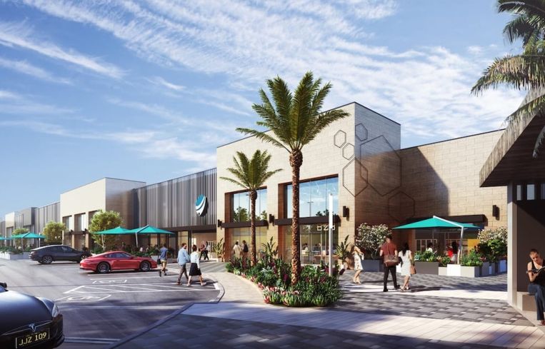 When complete, The Collection will include almost 50,000 square feet.