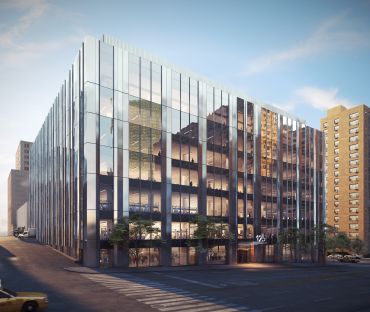 A rendering of 125 West End Avenue's exterior. 
