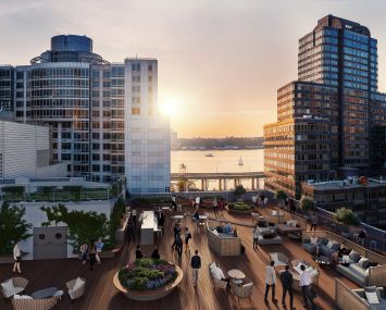 A rendering of 125 West End Avenue.