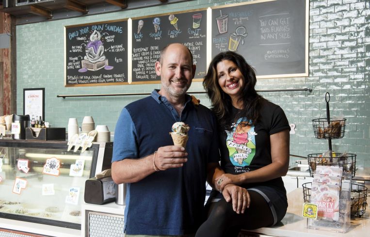 Brian Smith and Jackie Cuscuna
